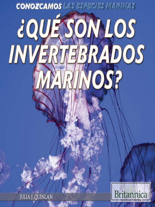 Cover image for ¿Qué son los invertebrados marinos? (What Are Sea Invertebrates?)